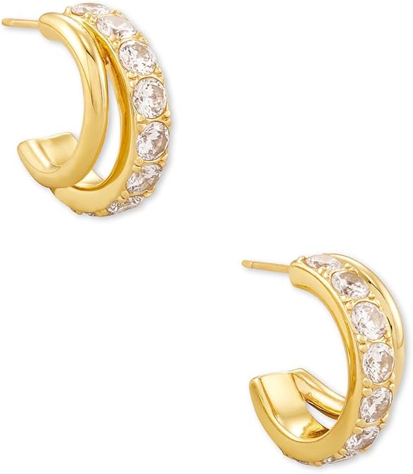 Kendra Scott Livy Huggie Earrings