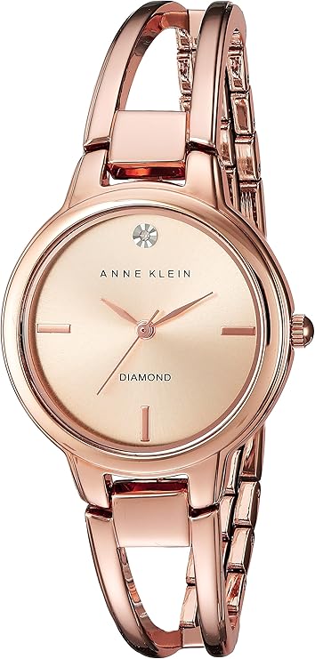 Anne Klein women's watch with a genuine diamond dial